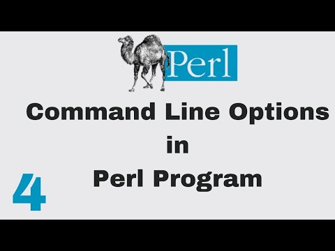 Perl Script Basic Tutorial 4 Command Line Option