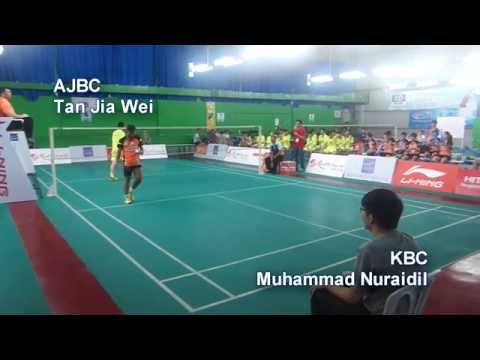 JPL AJBC vs KBC Match#1 Boys' Singles 23-Aug-2015