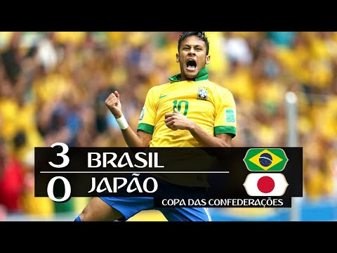 Brasil 3 X 0 Japão - Melhores Momentos ( GLOBO HD 720p) Copa das Confederações 2013