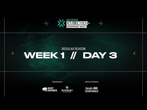 [EN] 2023 VALORANT Challengers PH Split 1 - Regular Season - Week 1 Day 3