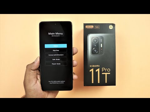 XIAOMI MI 11T Pro - Hard Reset | Hard Reset Password and Pattern Unlock