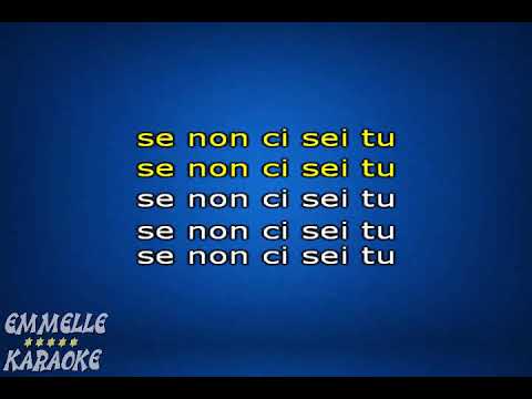 Sull'orlo di una crisi d'amore karaoke Federica Carta [EMMELLE KARAOKE]