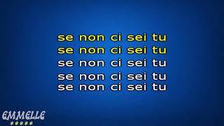 Sull&#39;orlo di una crisi d&#39;amore karaoke Federica Carta [EMMELLE KARAOKE]