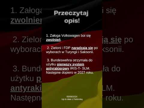 Up to date z Fedorską 05/09/2024