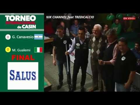 GUALEMI vs CANAVESIO - Finale Torneo Internazionale Casin San Jose' Uruguay 07/08/2016 @TREDICALCIO