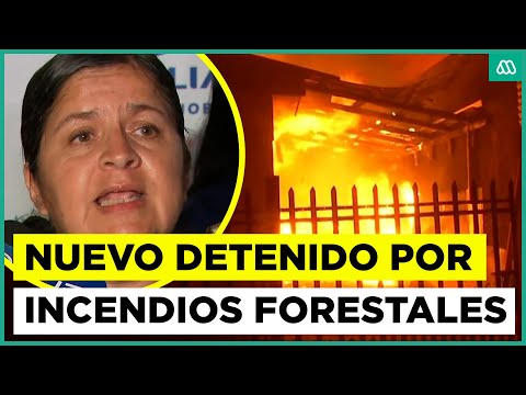 Fiscalía confirmó detención de hombre por su presunta responsabilidad en megaincendio en el Biobío