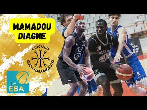 MAMADOU DIAGNE HIGHLIGHTS LIGA EBA 2022/2023 CIRCULO GIJON BALONCESTO