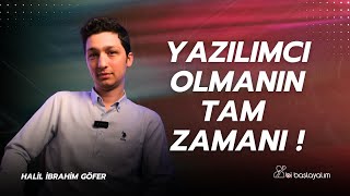 YAZILIMCI OLMANIN TAM ZAMANI! 6 AYDA NASIL OLUNUR? 🔥 #yazılım