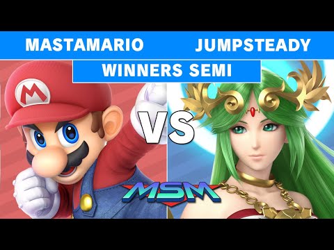 MSM 196 - POW | Mastamario (Mario) vs Jumpsteady (Palutena) Winners Semi - Smash Ultimate