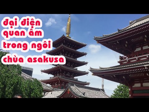 Chùa Asakusa Đại Điện Quan Âm