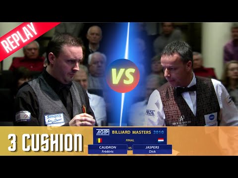 FINAL 3 Cushion  - AGIPI 2010  - Dick JASPERS vs Frédéric CAUDRON