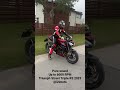Raw Exhaust Sound New Triumph Street Triple RS 2023 Exhaustsound Streettriple Triumph I2imoto