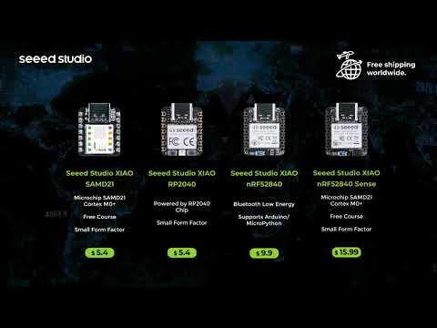 Get Seeed Studio XIAO Series Products and Enjoy FREE Global Shipping