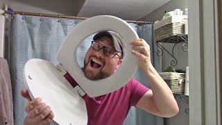 How To Install A Toilet Seat ( Church Brand )