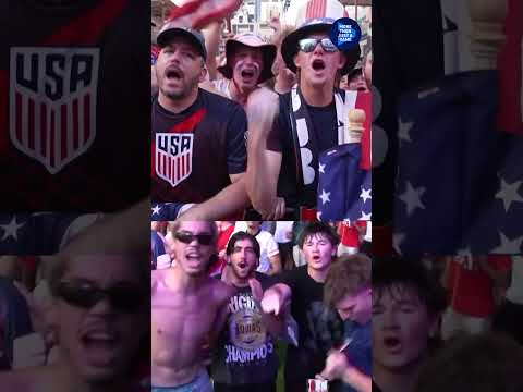 US World Cup fans hold wild celebrations