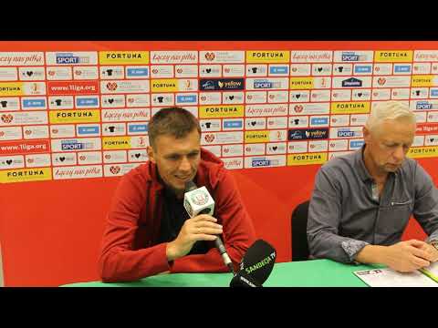 Konferencja prasowa po meczu Górnik Polkowice vs Sandecja Nowy Sącz 0:2 (0:1)