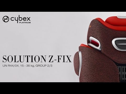 Cybex Автокресло Solution Z i-Fix Plus Deep Black (гр.2/3)