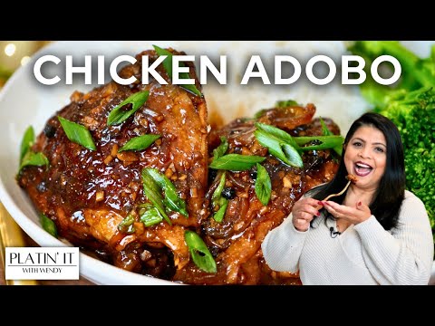 Super EASY Chicken Adobo | Filipino Chicken Recipe