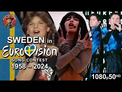 Sweden 🇸🇪 in Eurovision Song Contest (1958-2024)