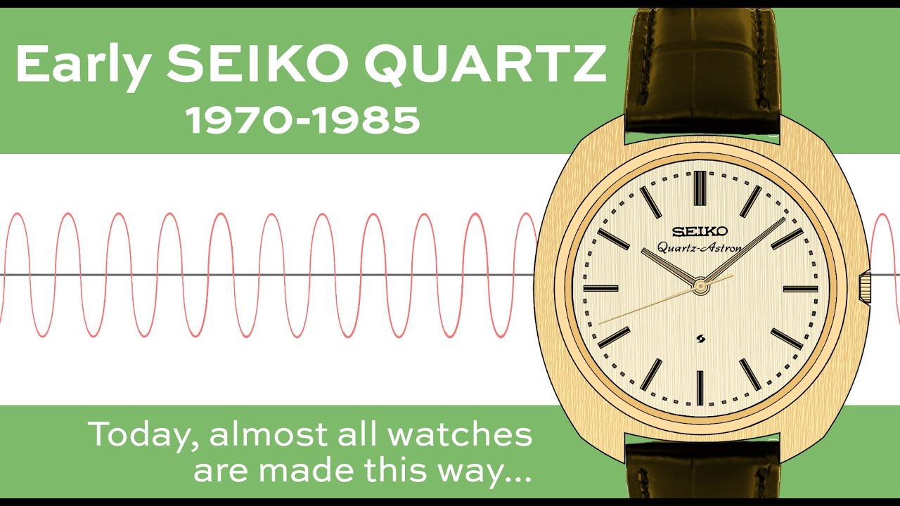 初期のセイコークォーツ（1970-1985）