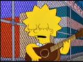 Lisa cantando Union strike folk song 