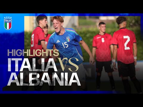 Highlights: Italia-Albania 4-1 | Under 17 | Amichevole