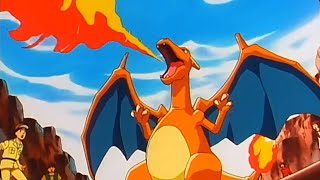 Ash's Charmeleon evolves into Charizard!