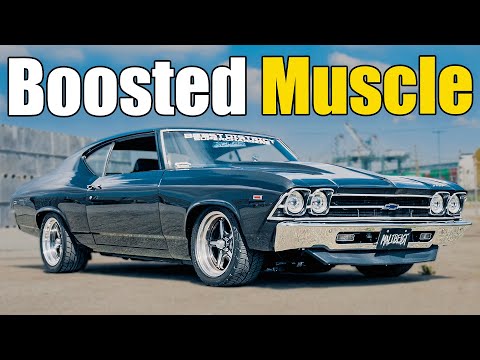 Ear Deafening Supercharged 1969 Chevelle!
