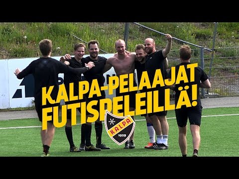 KalPa-pelaajat futispeleillä!