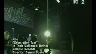 Nile - Exercration Text (Official Video)