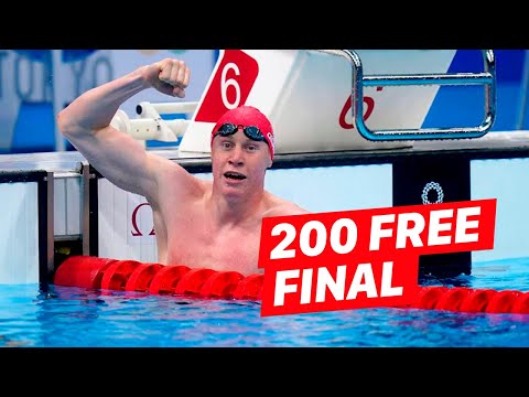 Great Britain DOMINATES 200 Free in Tokyo!