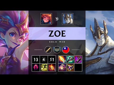 Zoe Mid vs Galio - TW Challenger Patch 25.11