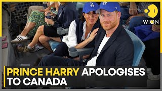 Prince Harry Apologises To Canada For Wearing Dodgers Cap 'Under Duress' At World Series Game | WION