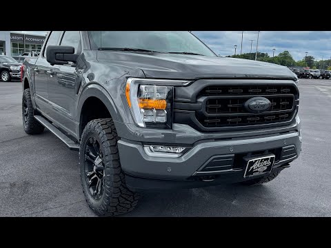 2021 Ford F150 XLT Lead Foot Covert Edition Leveled on 34s Truck Review Fuel Vapor Roush Performance