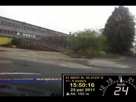 Rajd Jesieni  - Skierniewice 23.10.2011 - Audi 80 B2 Quattro