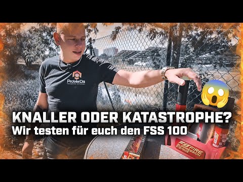 🔥 Knaller oder Katastrophe? 😱 Wir testen den Feuerlöscher FSS 100