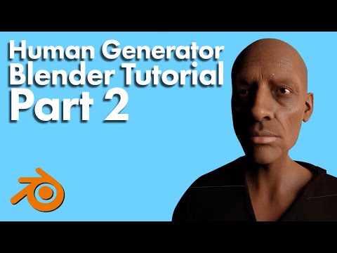 Blender Human Generator Tutorial Part 2 - Making of Star Wars Relic