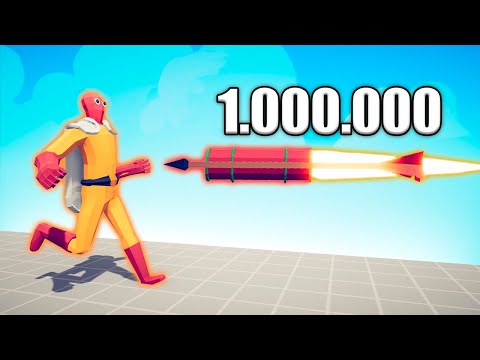 1.000.000 DAMAGE FIREWORK vs UNITS - TABS | Totally Accurate Battle Simulator 2024