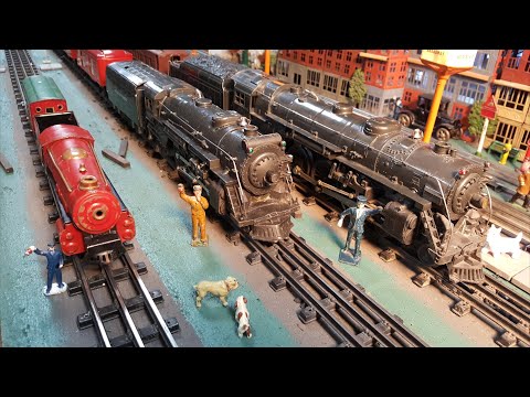Lionel Trains Scale vs Gauge T-Rail Lake Shore Railway 763E Hudson, 251E, 248 compared Episode 26