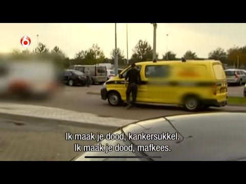 'Ik maak je dood' Ruzie bij een tankstation! | Wegmisbruikers.