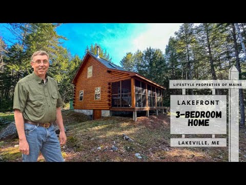 3-Bedroom Lakefront Home | Maine Real Estate