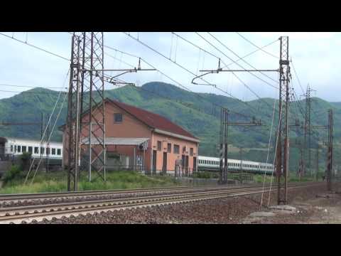 E.444 TARTARUGA IN TRANSITO CON L' IC  A ARQUATA SCRIVIA. (AL) 4 - 6 - 2016