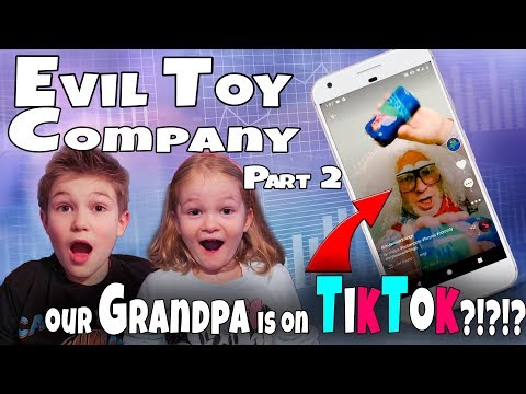 Evil Toy Company Part 2 Grandpa's Tik Tok Reactions