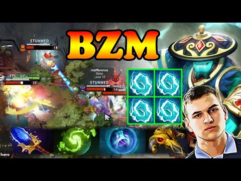 Bzm next level Storm Spirit 4 men Vortex unstoppable zip zap | Giveaway | Dota 2 Pro Gameplay