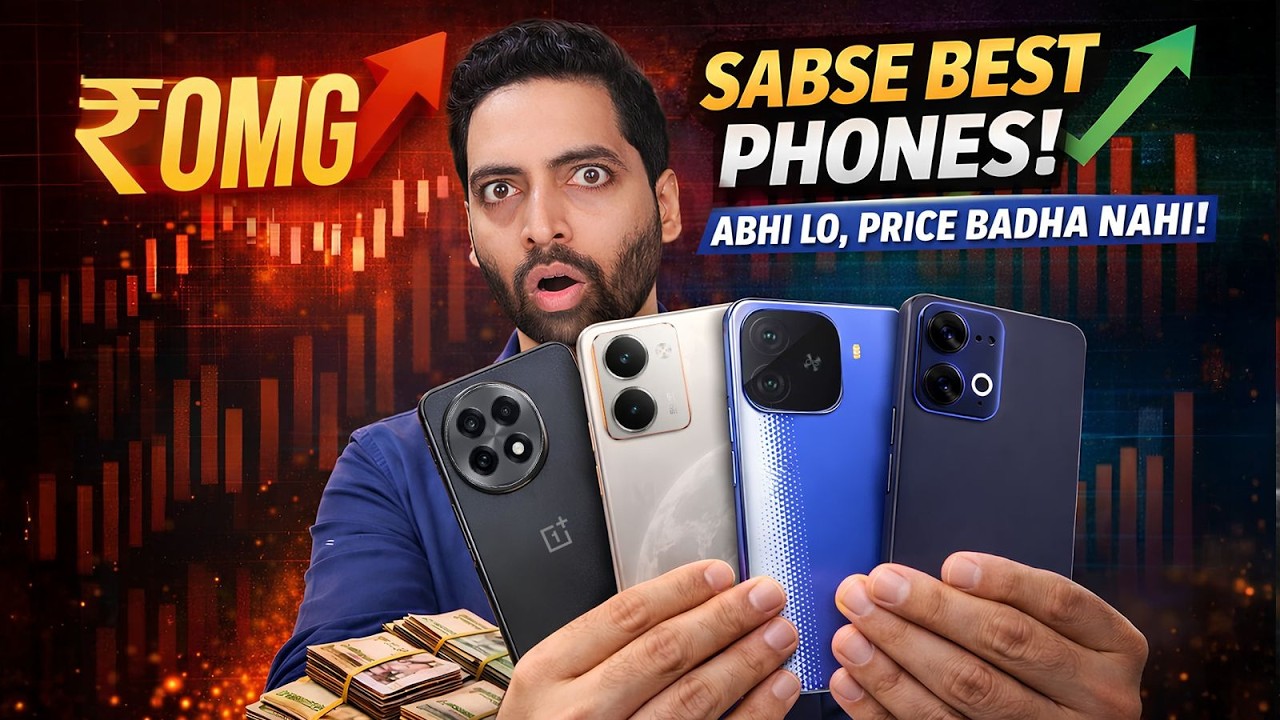 Final Warning 🚨 Last Chance to Buy Phones in Every Budget | ₹10k To ₹50k
