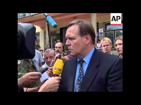 Bosnia - Volker Ruehe visit