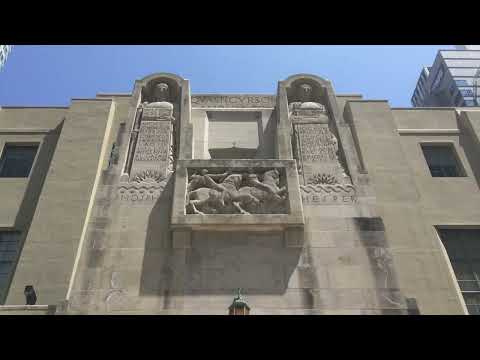 The Los Angeles Central Library (Art Deco Style Building)