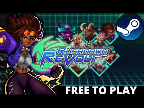 Rushdown Revolt [FREE TO PLAY Platform Brawler!] | Gameplay | PC (STEAM)