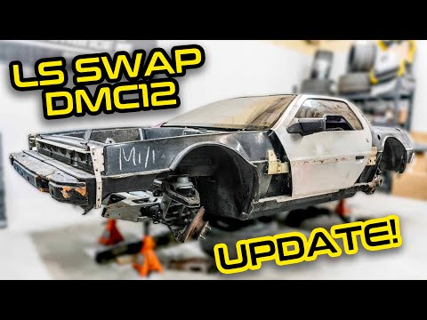 LS Swap Delorean Update! - New Suspension for the V8 DMC12
