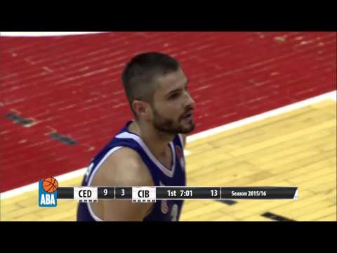 ABA Liga 2015/16, Round 3 match: Cedevita - Cibona (6.10.2015)